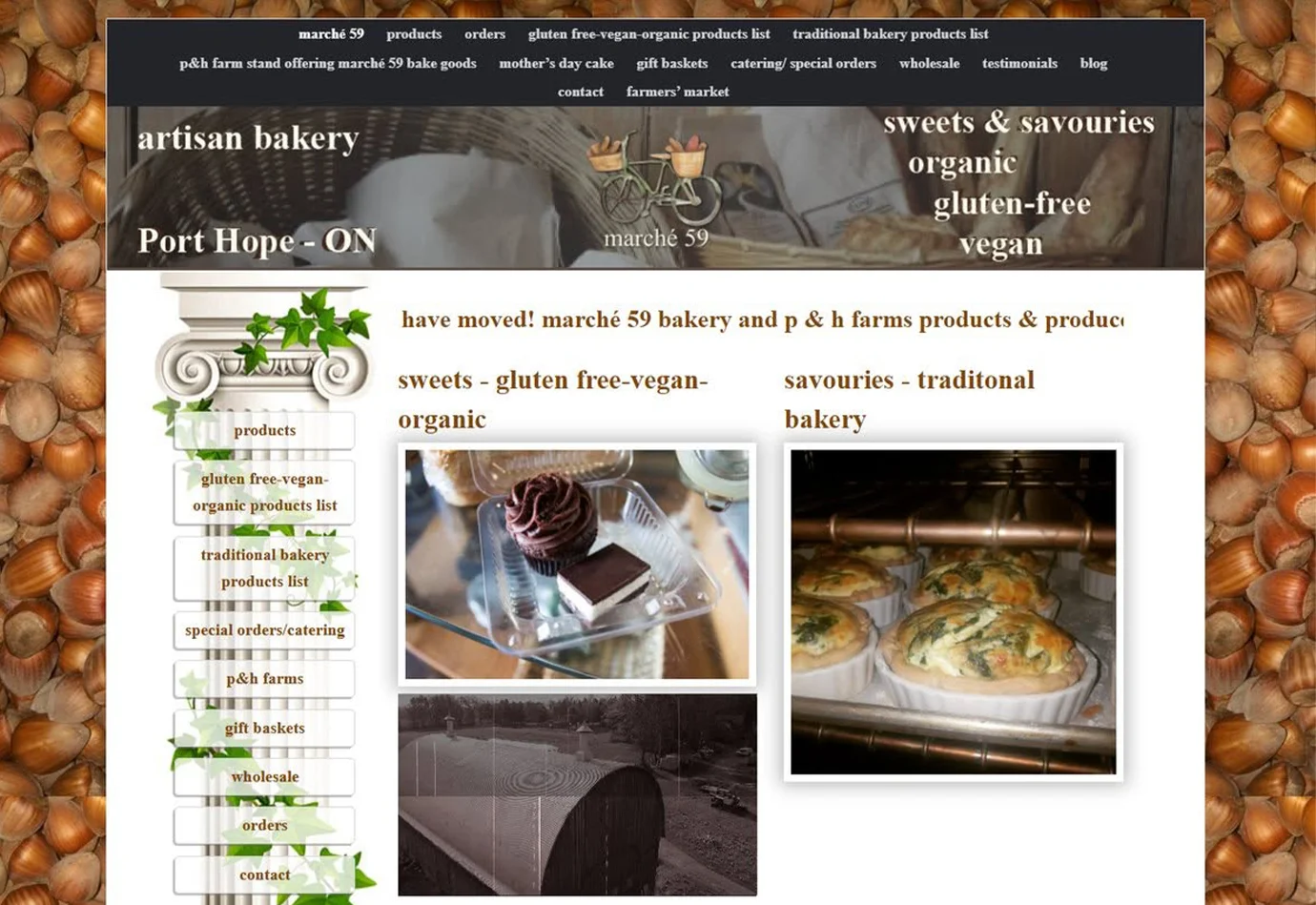 Marché 59 Artisan Bakery website